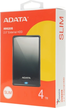 Жесткий диск A-Data USB3.1 4TB AHV620S-4TU31-CBK HV620S