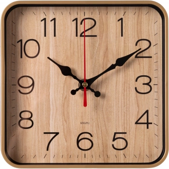 Часы настенные аналоговые Бюрократ WallC-S62P