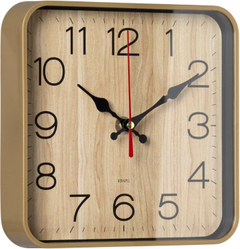 Часы настенные аналоговые Бюрократ WallC-S62P