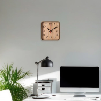 Часы настенные аналоговые Бюрократ WallC-S62P