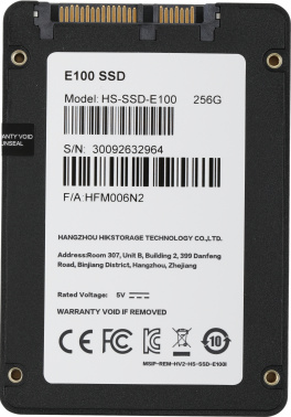 Накопитель SSD Hikvision SATA-III 256GB HS-SSD-E100/256G HS-SSD-E100/256G Hiksemi
