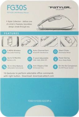 Мышь A4Tech Fstyler FG30S