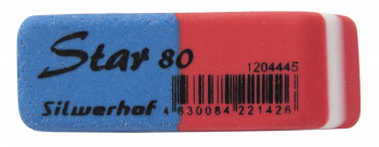 Ластик Silwerhof Star 80