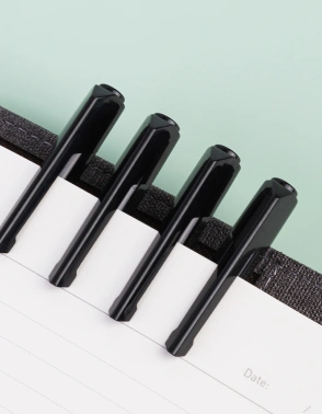 Ручка шариков. Deli Arrow EQ10-BK