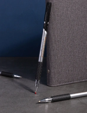 Ручка шариков. Deli Arrow EQ10-BK