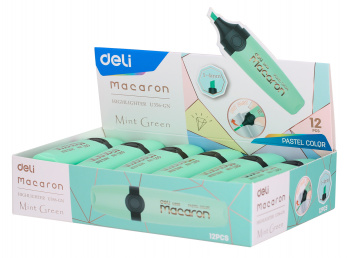 Текстовыделитель Deli  EU356-GN