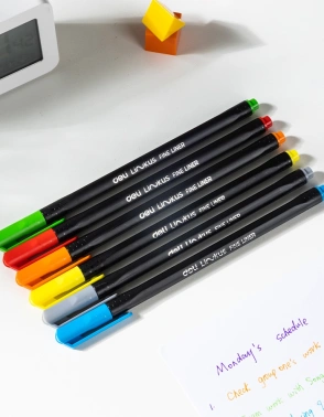 Набор ручек капилляр. Deli Linkus