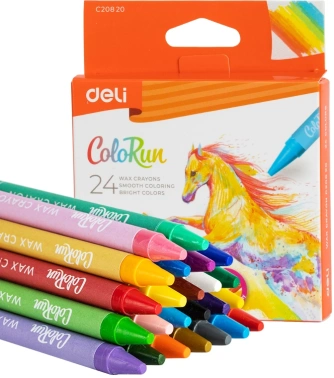 Восковые мелки Deli EC20820