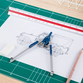 Циркуль Deli Accuro