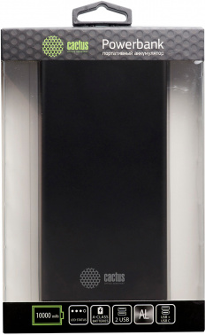 Мобильный аккумулятор Cactus  CS-PBFSJT-10000