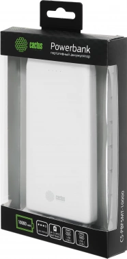 Мобильный аккумулятор Cactus  CS-PBFSMT-10000
