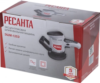 Эксцентриковая шлифмашина Ресанта  ЭШМ-125Э