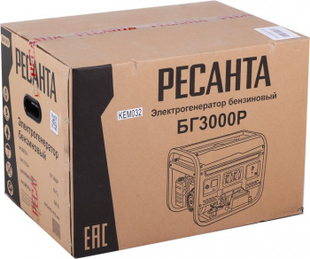 Генератор Ресанта БГ 3000 Р