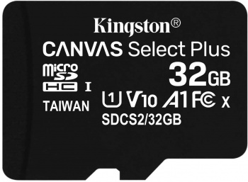 Флеш карта microSDHC 32GB Kingston  SDCS2/32GBSP