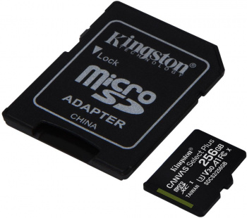 Флеш карта microSDXC 256GB Kingston  SDCS2/256GB