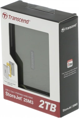 Жесткий диск Transcend USB3.0 2TB TS2TSJ25M3G