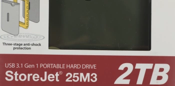 Жесткий диск Transcend USB3.0 2TB TS2TSJ25M3G
