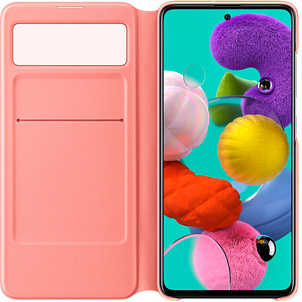 Samsung Samsung Galaxy A51 S View Wallet Cover EF EA515PWEGRU