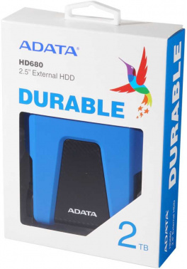Жесткий диск A-Data USB 3.0 2TB AHD680-2TU31-CBL HD680