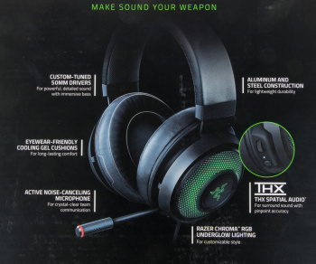 Наушники с микрофоном Razer Kraken Ultimate