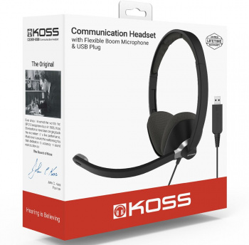 Наушники с микрофоном Koss CS300-USB