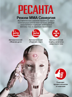 Сварочный аппарат Ресанта САИ-250Т LUX