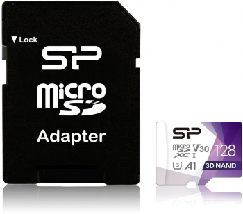 Флеш карта microSDXC 128GB Silicon Power  SP128GBSTXDU3V20AB