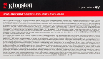 Накопитель SSD Kingston SATA-III 960GB SA400S37/960G