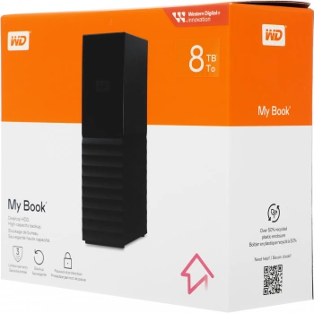 Жесткий диск WD USB3.0 8TB WDBBGB0080HBK-EESN