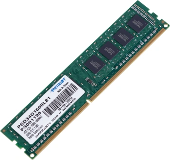 Память DDR3L 4Gb 1600MHz Patriot  PSD34G1600L81