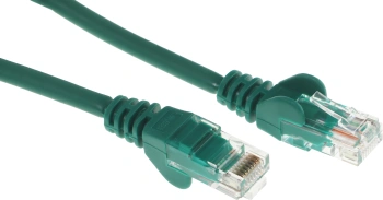 Патч-корд Lanmaster LAN-PC45/U5E-5.0-GN UTP RJ-45 вил.-вилка RJ-45 кат.5E 5м зеленый LSZH (уп.:1шт)