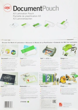 Пленка для ламинирования GBC 75мкм A3 (25шт) глянцевая 426x303мм  3740486