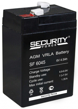 Аккумулятор  Security Force SF 6045