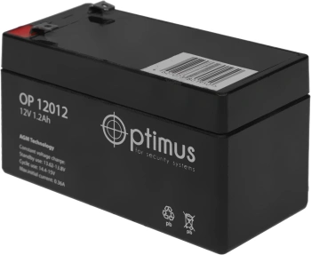 Аккумулятор  Optimus OP 12012