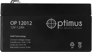 Аккумулятор  Optimus OP 12012