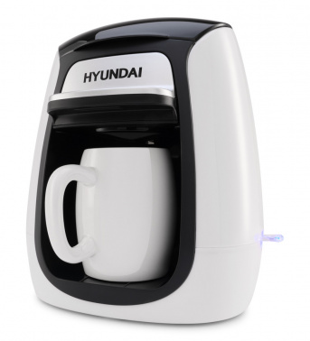 Кофеварка капельная Hyundai HYD-0102 300Вт белый