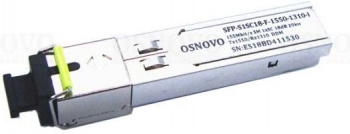 Модуль Osnovo  SFP-S1SC18-F-1550-1310-I