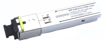Модуль Osnovo  SFP-S1SC13-G-1550-1310