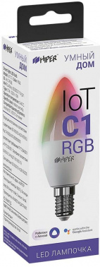 Умная лампа Hiper IoT C1 RGB