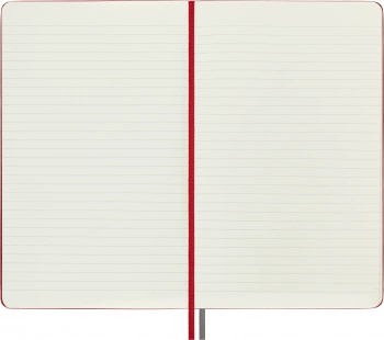 Блокнот Moleskine CLASSIC EXPENDED QP060EXPF2 Large 130х210мм 400стр. линейка твердая обложка красный
