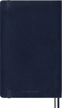 Блокнот Moleskine CLASSIC SOFT EXPENDED QP616EXPB20 Large 130х210мм 400стр. линейка мягкая обложка синий сапфир
