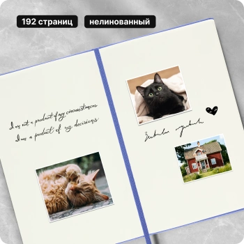 Блокнот Moleskine CLASSIC QP012B42 Pocket 90x140мм 192стр. нелинованный твердая обложка голубая гортензия