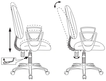 Кресло Бюрократ  CH-1300N