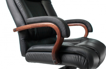 Кресло руководителя Бюрократ  T-9925WALNUT