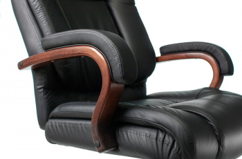 Кресло руководителя Бюрократ  T-9925WALNUT