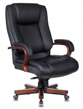 Кресло руководителя Бюрократ  T-9925WALNUT