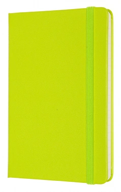 Блокнот Moleskine CLASSIC MM710C2 Pocket 90x140мм 192стр. линейка твердая обложка лайм