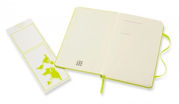 Блокнот Moleskine CLASSIC MM710C2 Pocket 90x140мм 192стр. линейка твердая обложка лайм