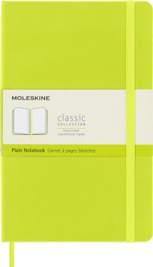 Блокнот Moleskine CLASSIC QP062C2 Large 130х210мм 240стр. нелинованный твердая обложка лайм