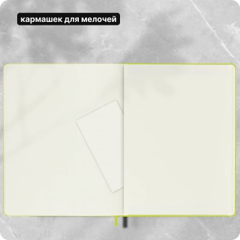 Блокнот Moleskine CLASSIC QP090C2 XLarge 190х250мм 192стр. линейка твердая обложка лайм